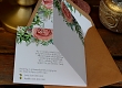 Zaproszenia Ślubne róże i kwiaty